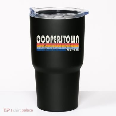 Vintage 70s 80s Style Cooperstown Tumbler