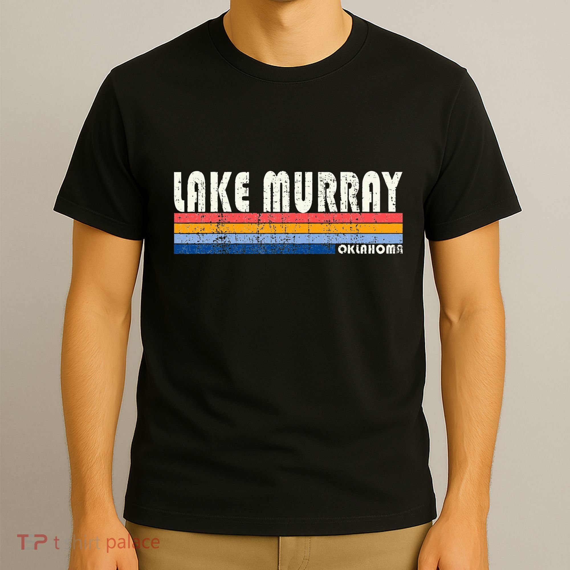 Vintage 70s 80s Style Lake Murray Ok T-Shirt