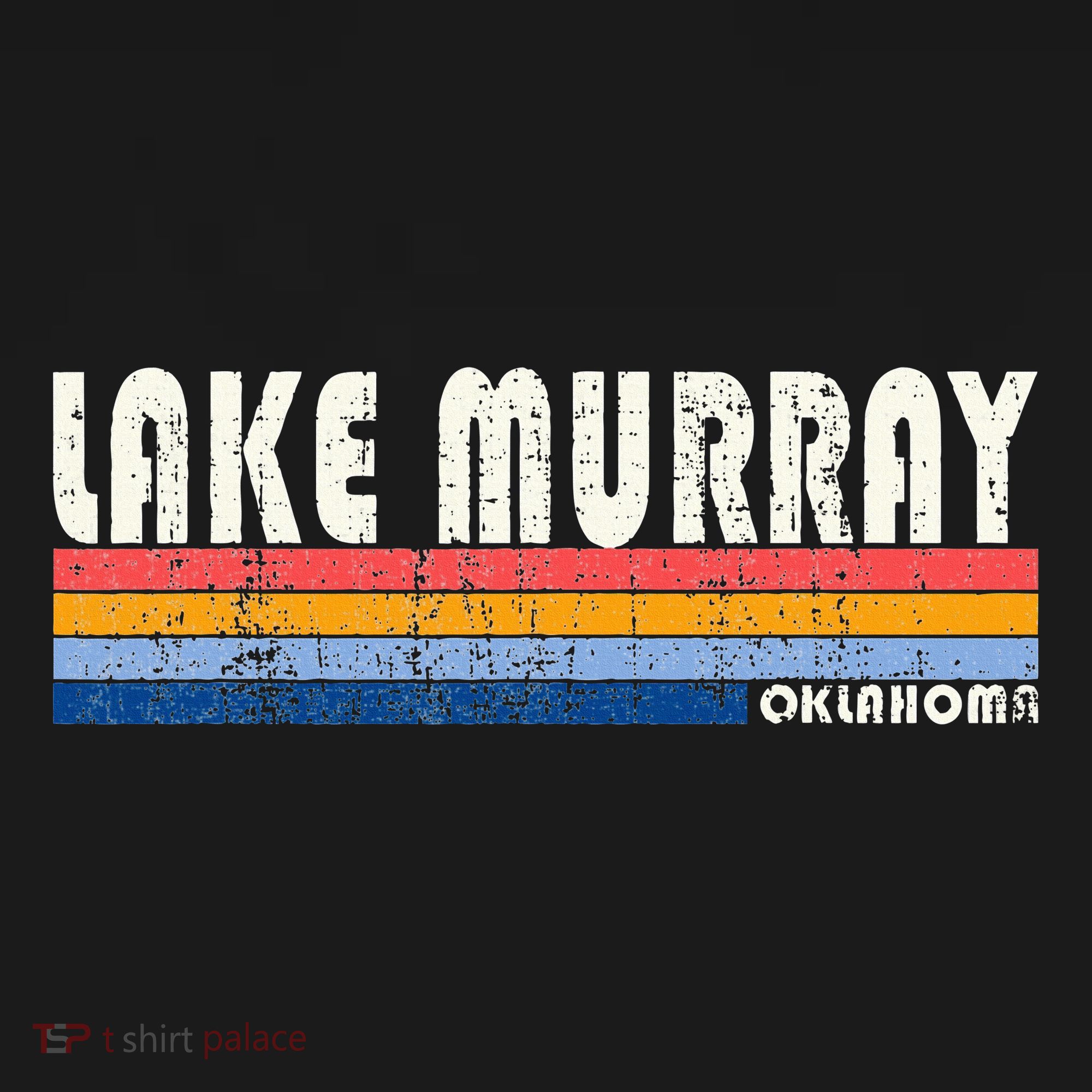 Vintage 70s 80s Style Lake Murray Ok T-Shirt