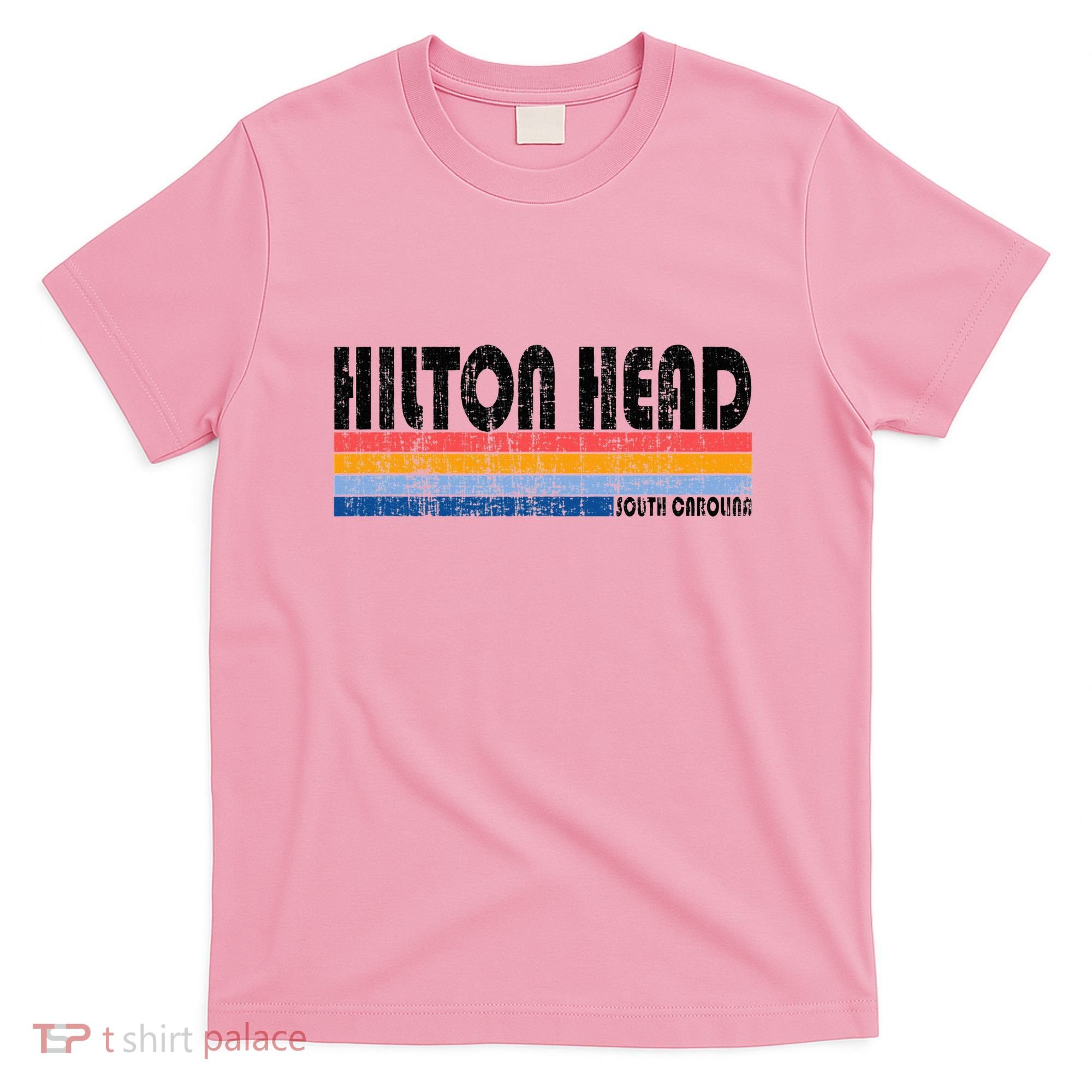 Vintage 70s 80s Style Hilton Head South Carolina T-Shirt