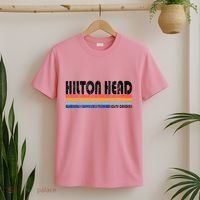 Vintage 70s 80s Style Hilton Head South Carolina T-Shirt thumb 2
