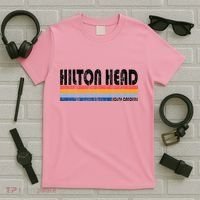 Vintage 70s 80s Style Hilton Head South Carolina T-Shirt thumb 5