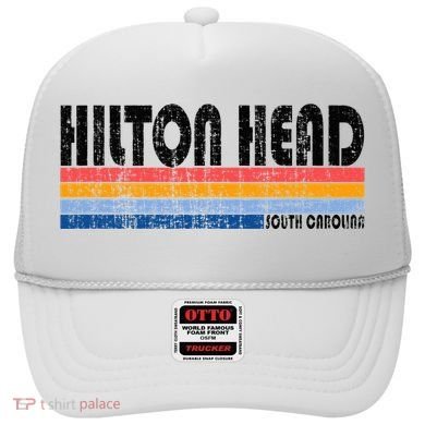Vintage 70s 80s Style Hilton Head South Carolina Hat