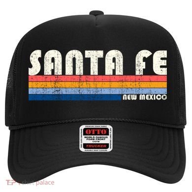 Vintage 70s 80s Style Santa Fe Nm Great Gift Hat