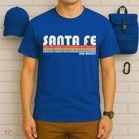 Vintage 70s 80s Style Santa Fe Nm Great Gift T-Shirt thumb 6