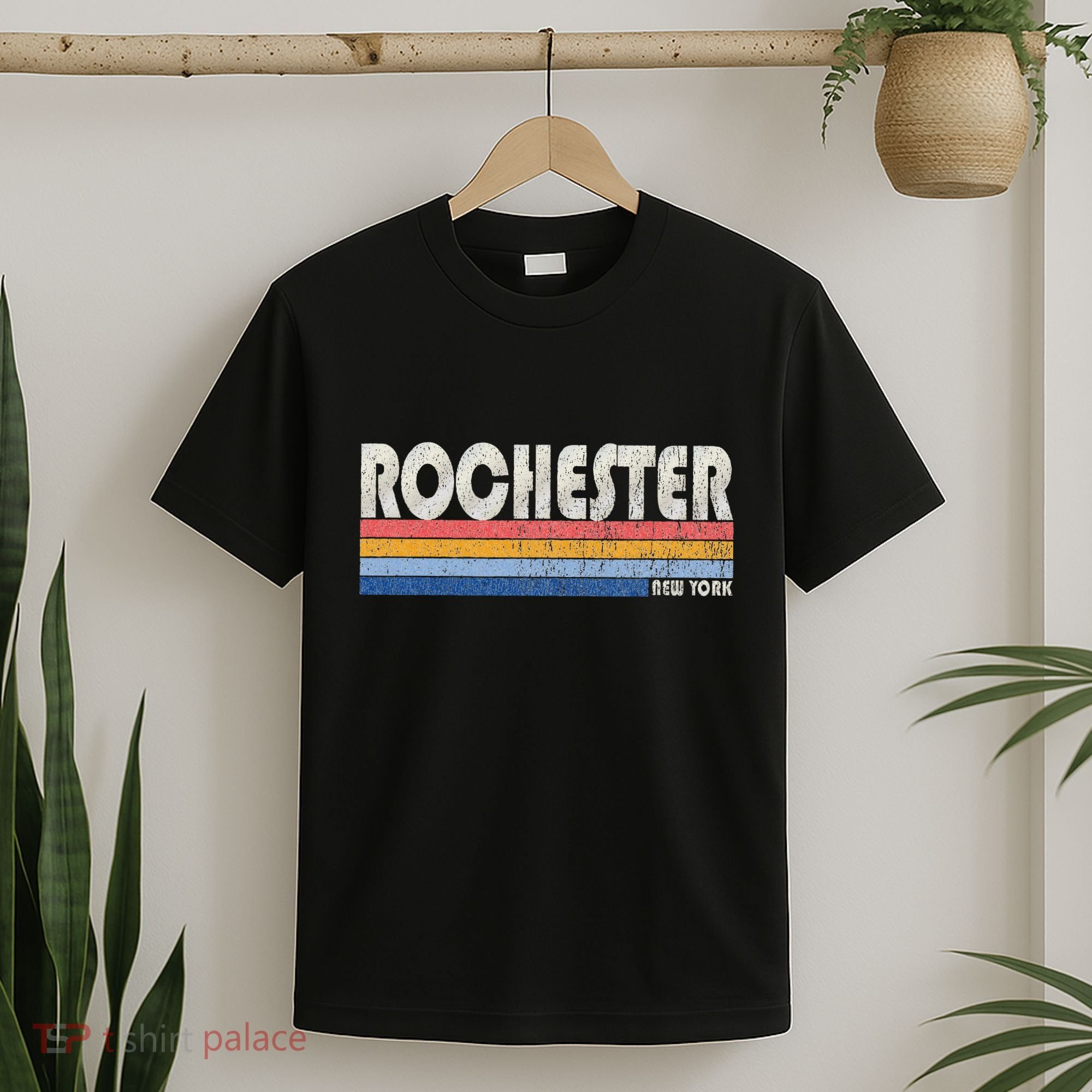 Vintage 70s 80s Style Rochester Ny T-Shirt