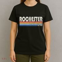 Vintage 70s 80s Style Rochester Ny T-Shirt thumb 4