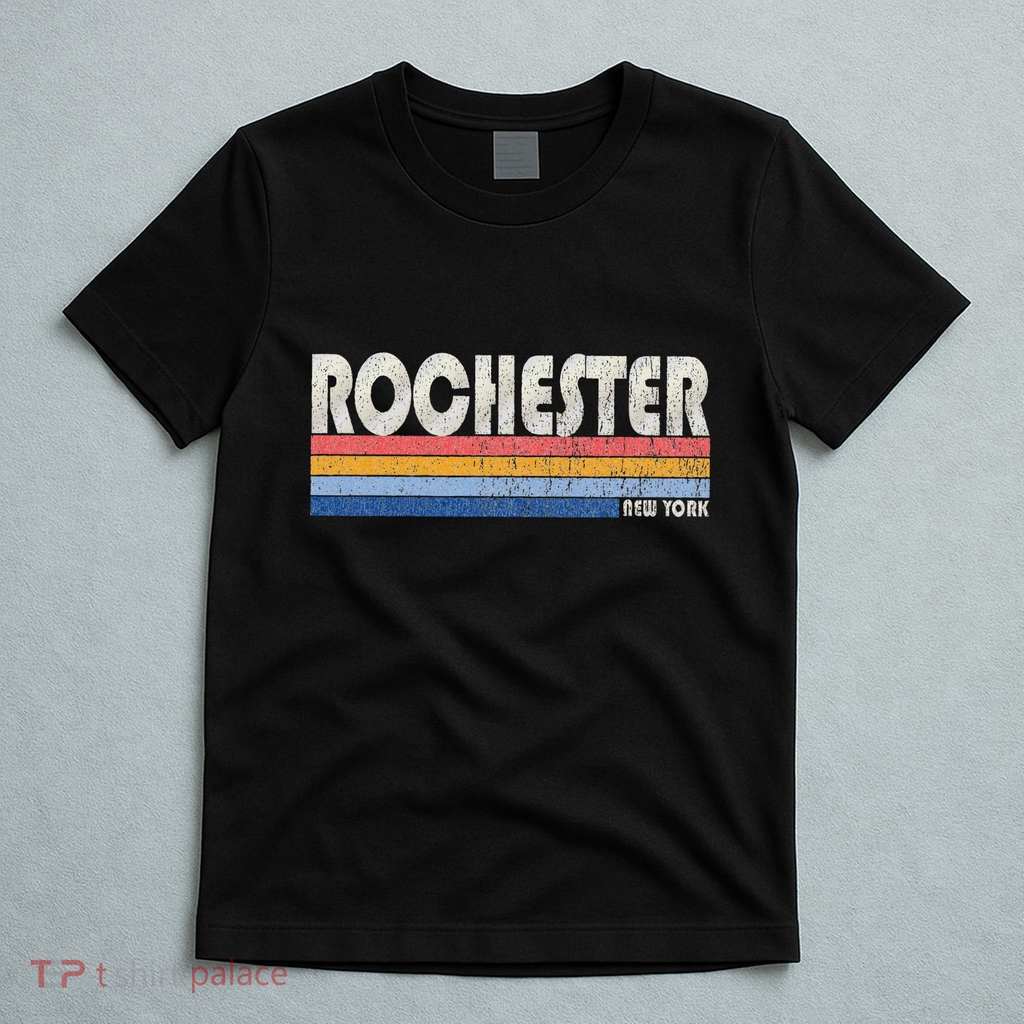 Vintage 70s 80s Style Rochester Ny T-Shirt