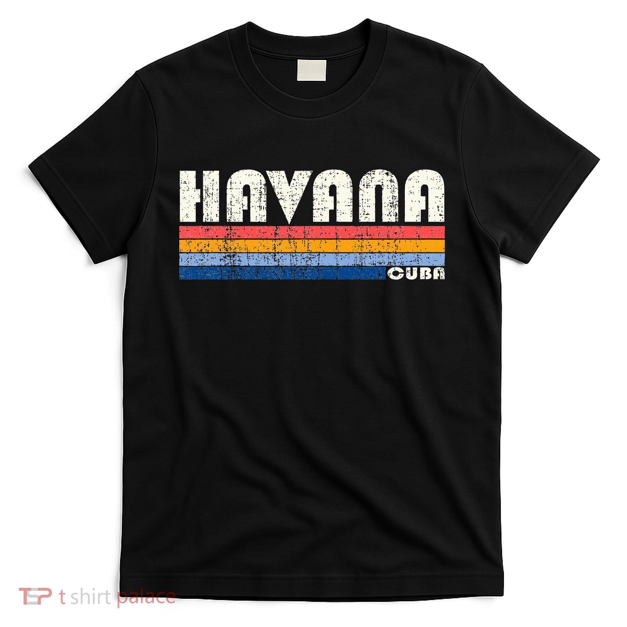 Vintage 70s 80s Style Havana Cuba T-Shirt