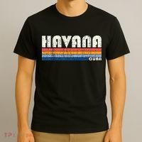 Vintage 70s 80s Style Havana Cuba T-Shirt thumb 3