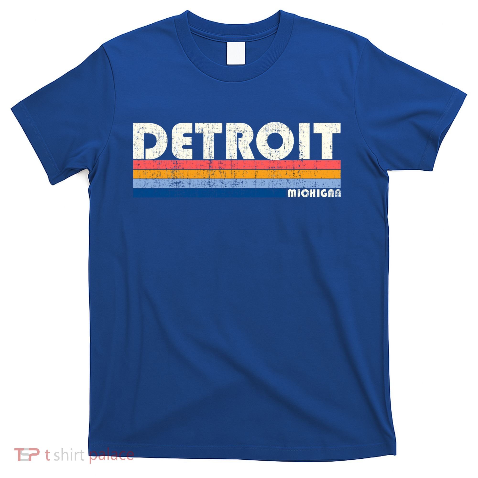 Vintage 70s 80s Style Detroit Mi Great Gift T-Shirt