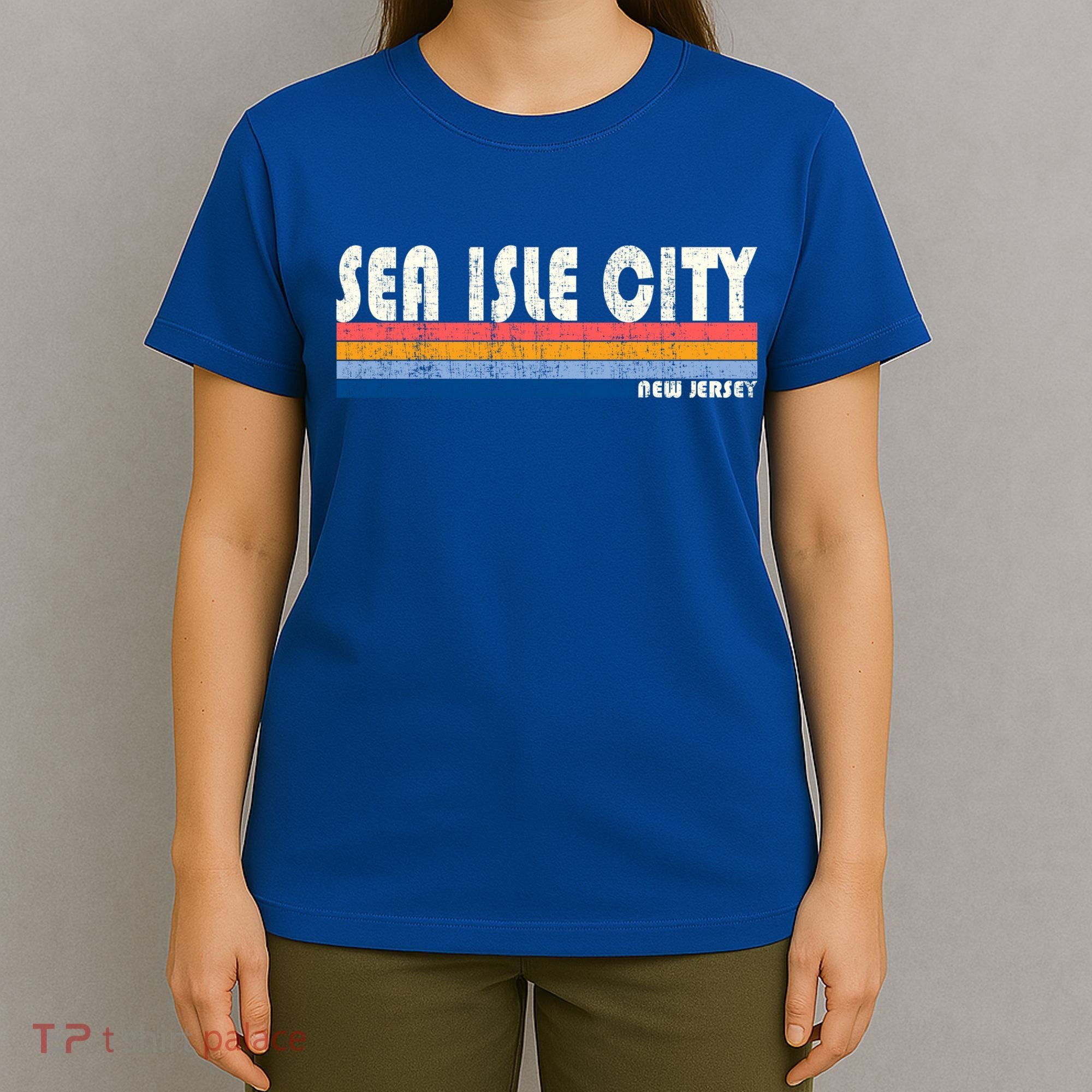 Vintage 70S 80S Style Sea Isle City Nj Gift T-Shirt