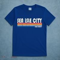 Vintage 70S 80S Style Sea Isle City Nj Gift T-Shirt thumb 5