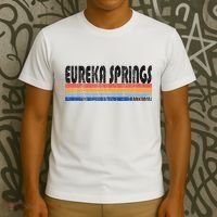 Vintage 70s 80s Style Eureka Springs Arkansas T-Shirt thumb 3