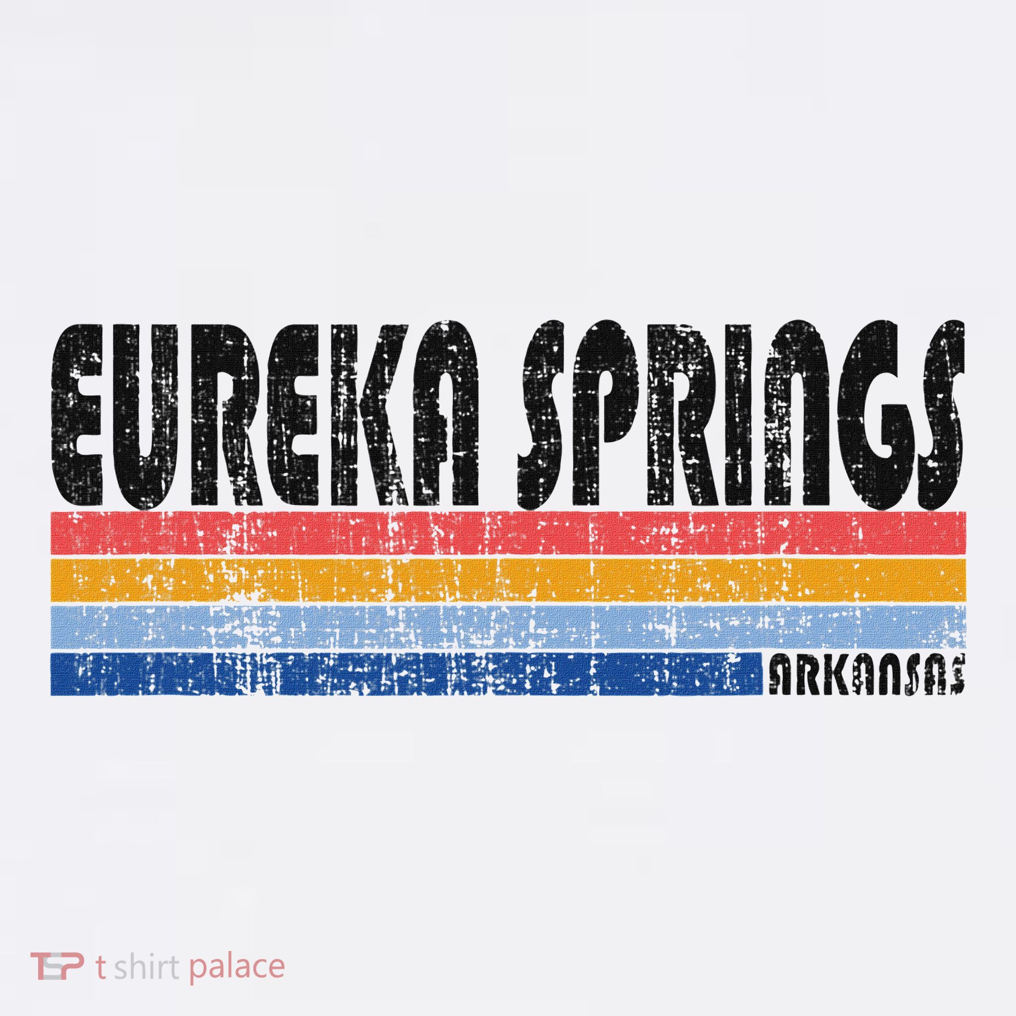 Vintage 70s 80s Style Eureka Springs Arkansas T-Shirt