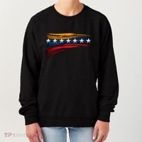 Venezuela 7 Big Stars Flag Minimalist Women's Sweatshirt thumb 0