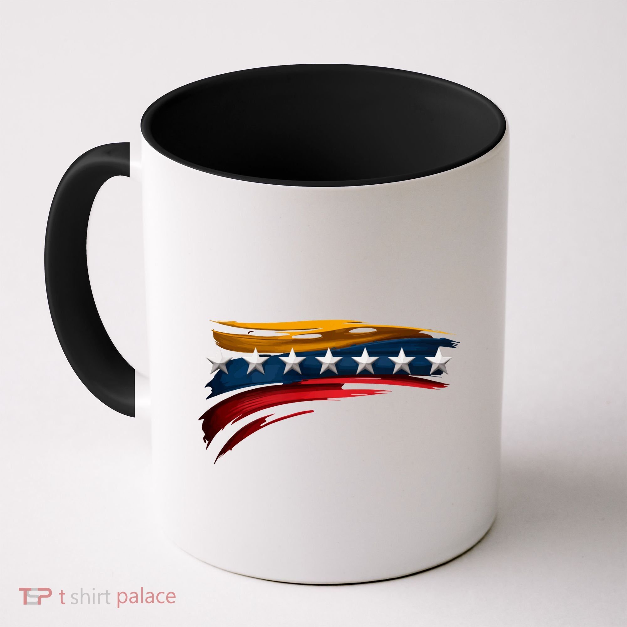 Venezuela 7 Big Stars Flag Minimalist Coffee Mug