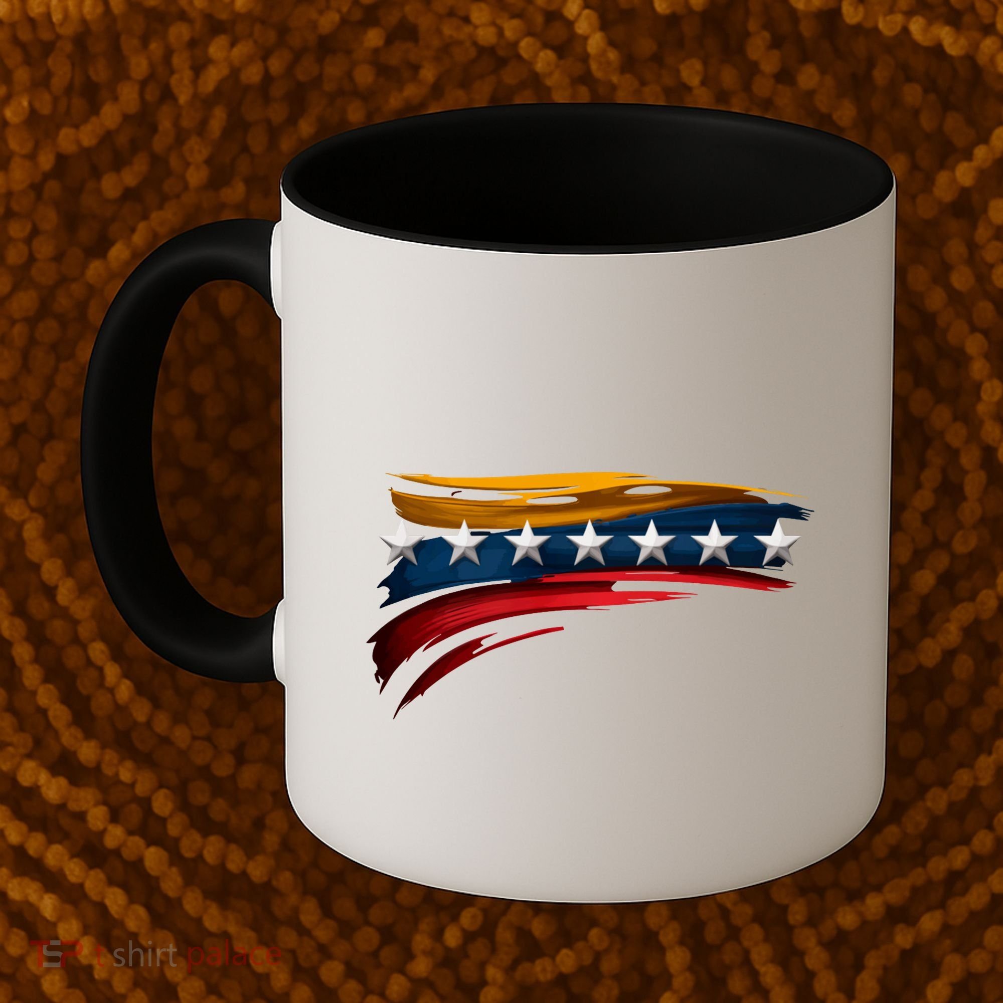 Venezuela 7 Big Stars Flag Minimalist Coffee Mug