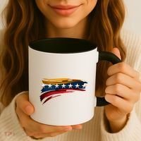 Venezuela 7 Big Stars Flag Minimalist Coffee Mug thumb 3
