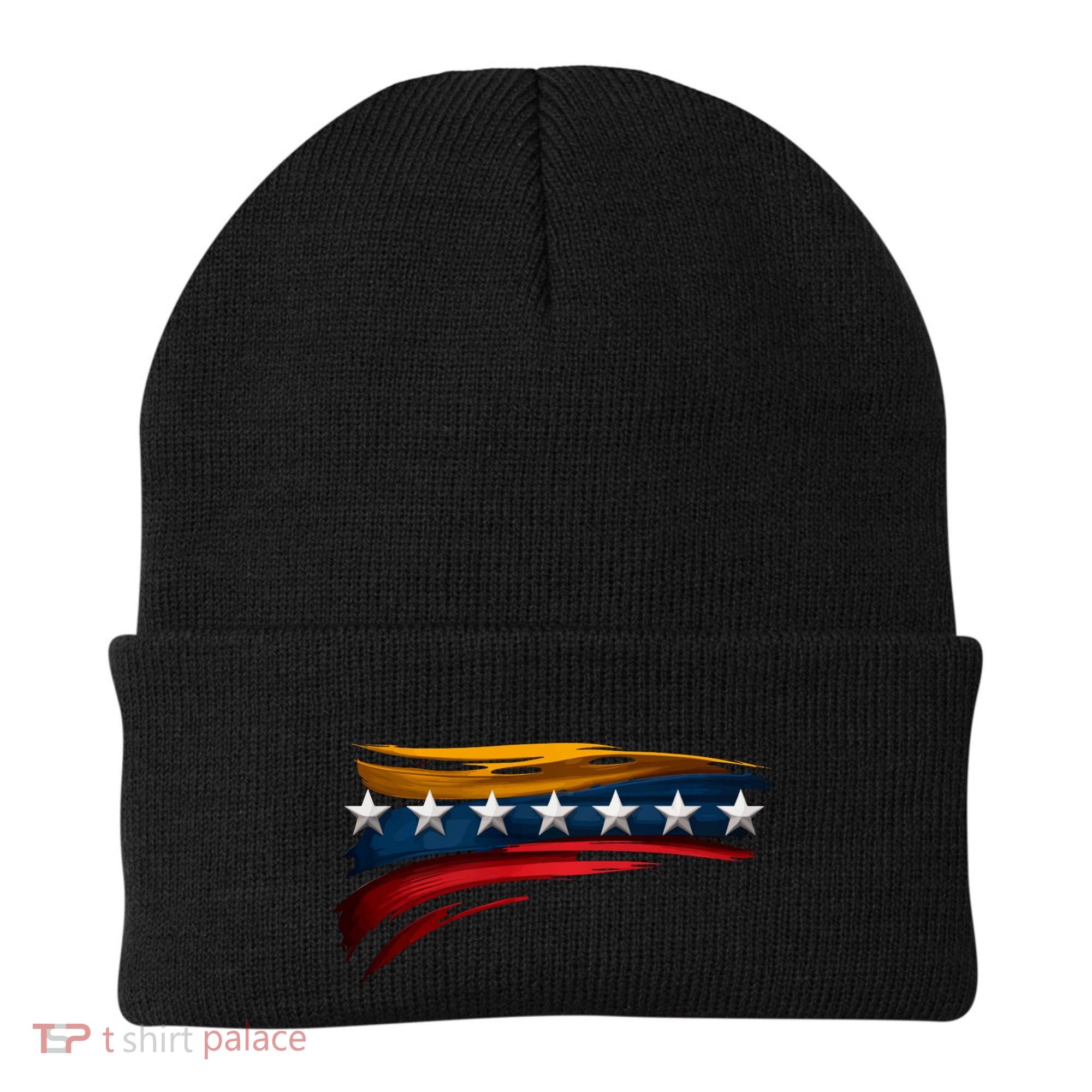 Venezuela 7 Big Stars Flag Minimalist Beanie