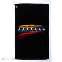 Venezuela 7 Big Stars Flag Minimalist Golf Towel thumb 0