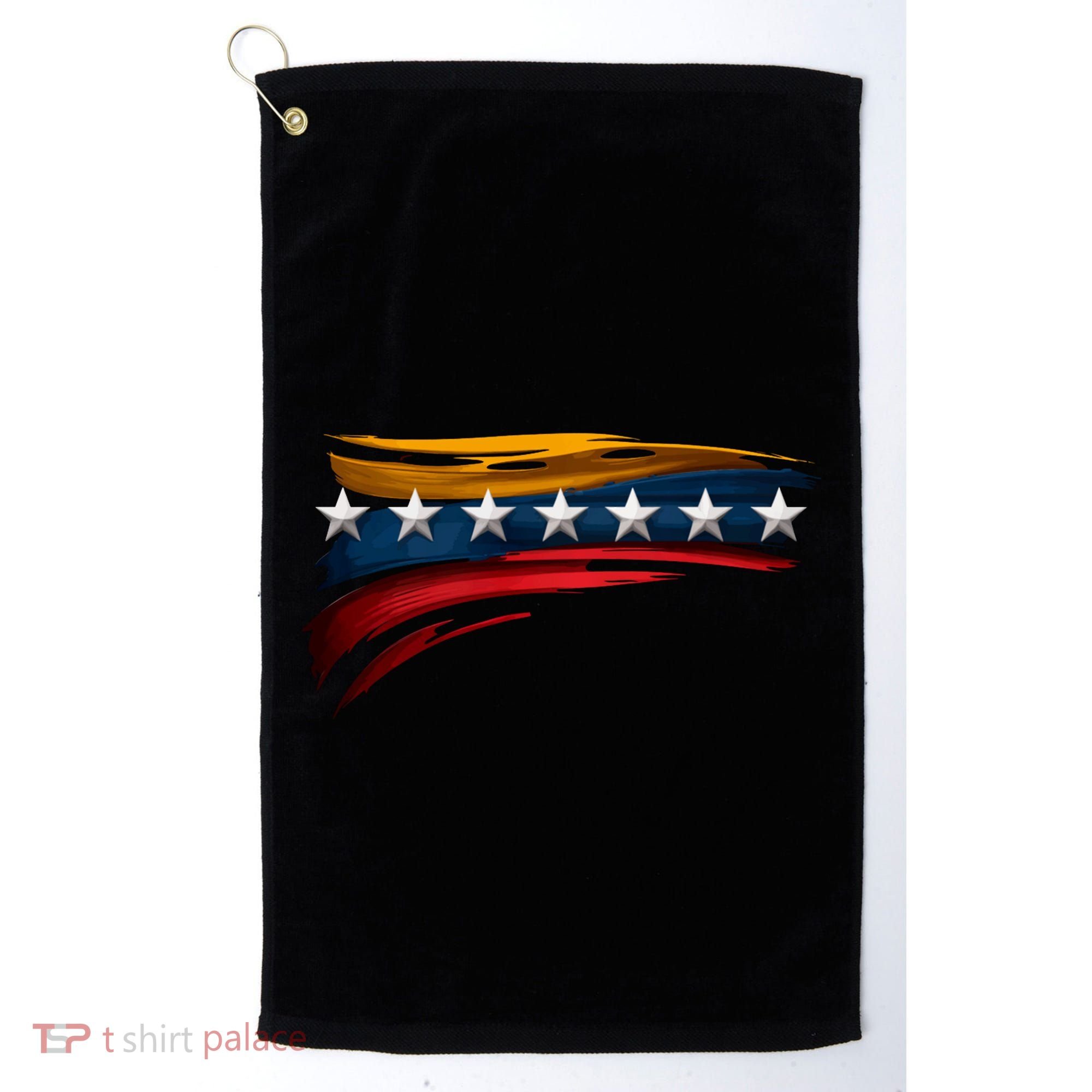 Venezuela 7 Big Stars Flag Minimalist Golf Towel
