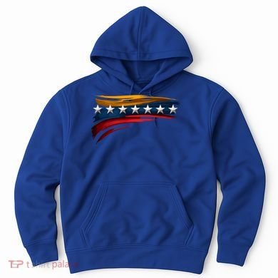 Venezuela 7 Big Stars Flag Minimalist Hoodie