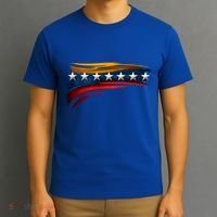 Venezuela 7 Big Stars Flag Minimalist T-Shirt thumb 3