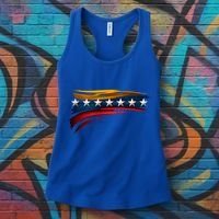 Venezuela 7 Big Stars Flag Minimalist Women's Tank Top thumb 3