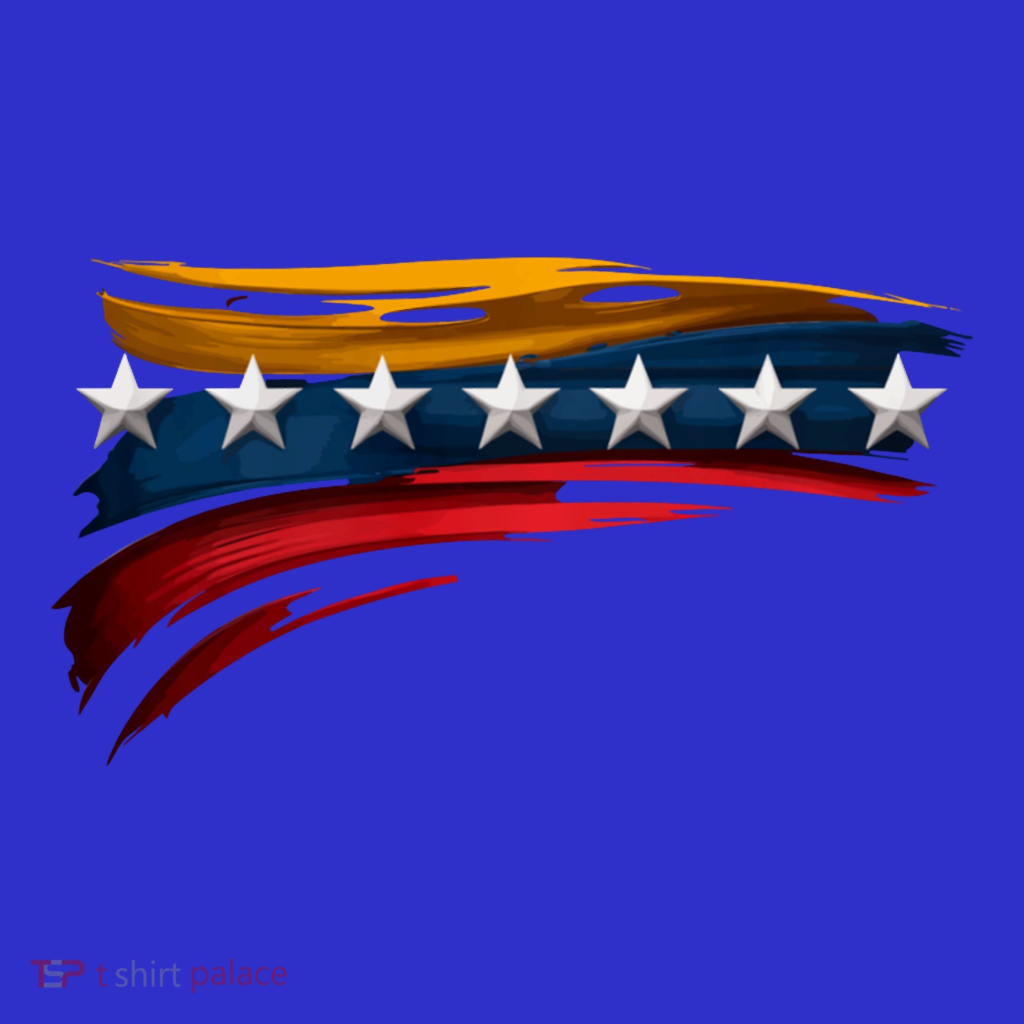 Venezuela 7 Big Stars Flag Minimalist Women's Tank Top