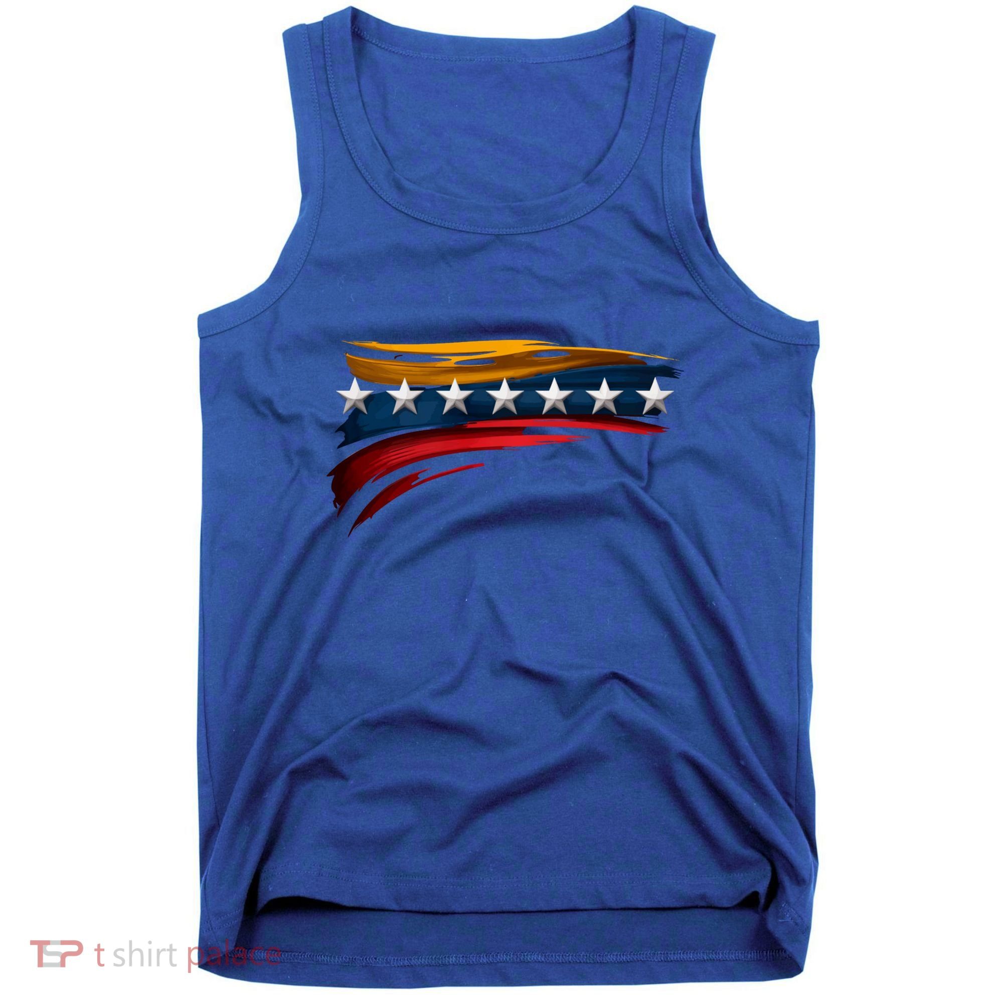 Venezuela 7 Big Stars Flag Minimalist Tank Top