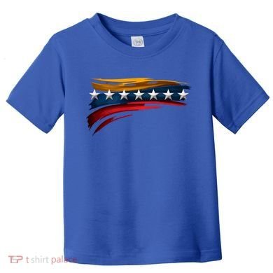 Venezuela 7 Big Stars Flag Minimalist Toddler T-Shirt