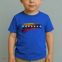 Venezuela 7 Big Stars Flag Minimalist Toddler T-Shirt thumb 2