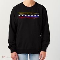 Venezuela 7 Big Stars Flag Minimalist Women's Sweatshirt thumb 0
