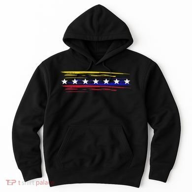 Venezuela 7 Big Stars Flag Minimalist Hoodie