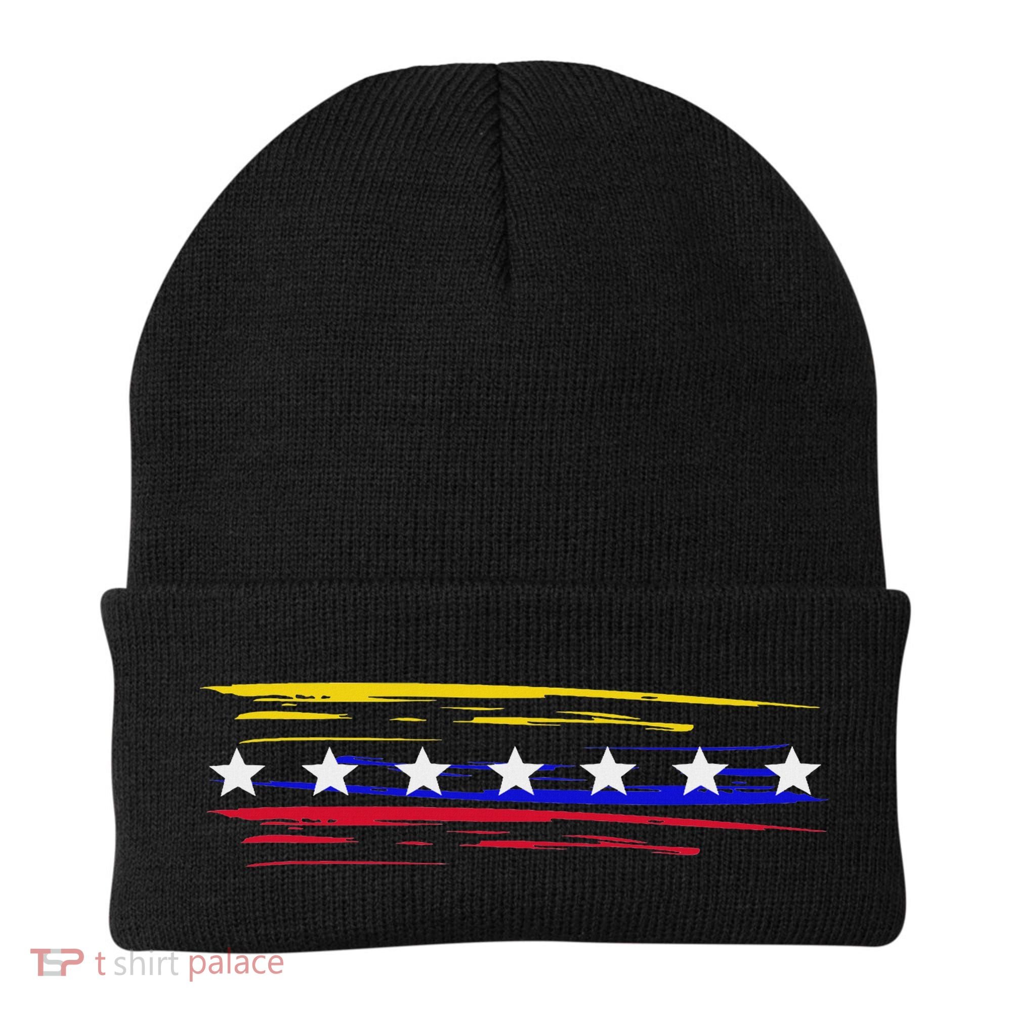 Venezuela 7 Big Stars Flag Minimalist Beanie