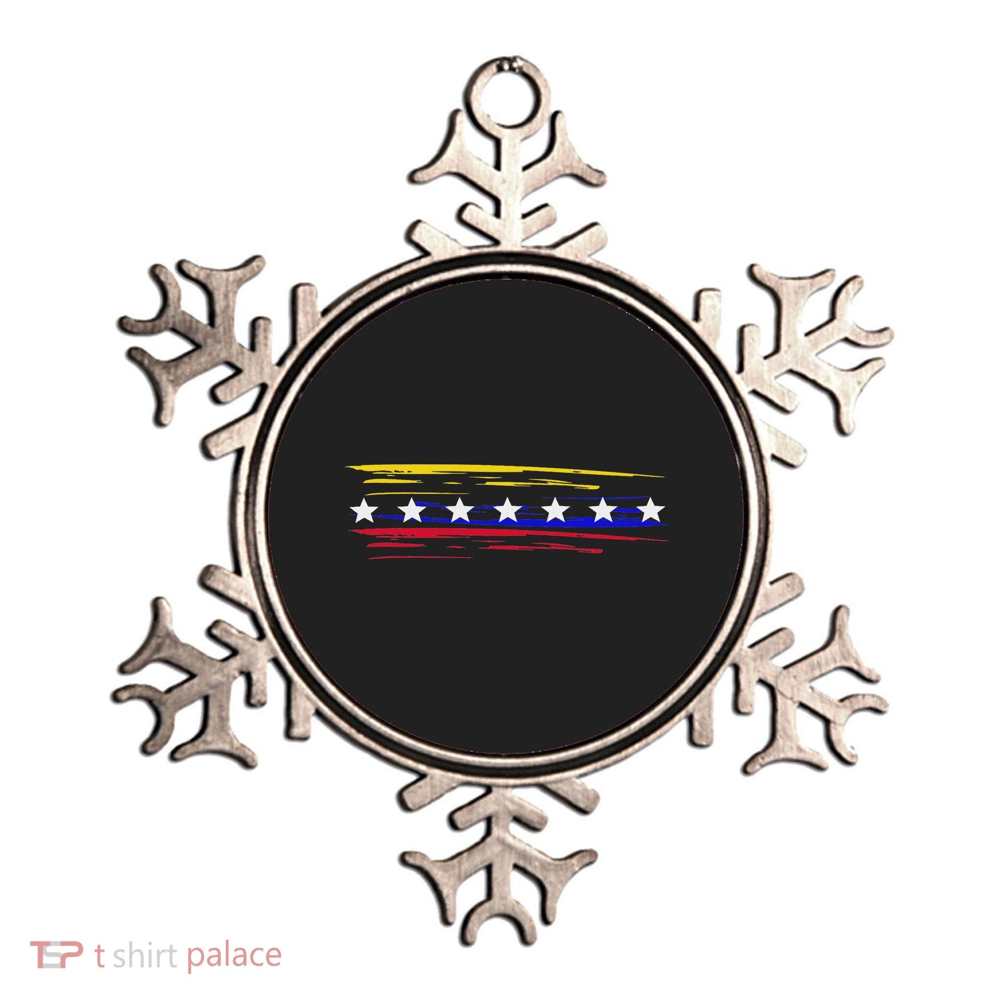 Venezuela 7 Big Stars Flag Minimalist Ornament
