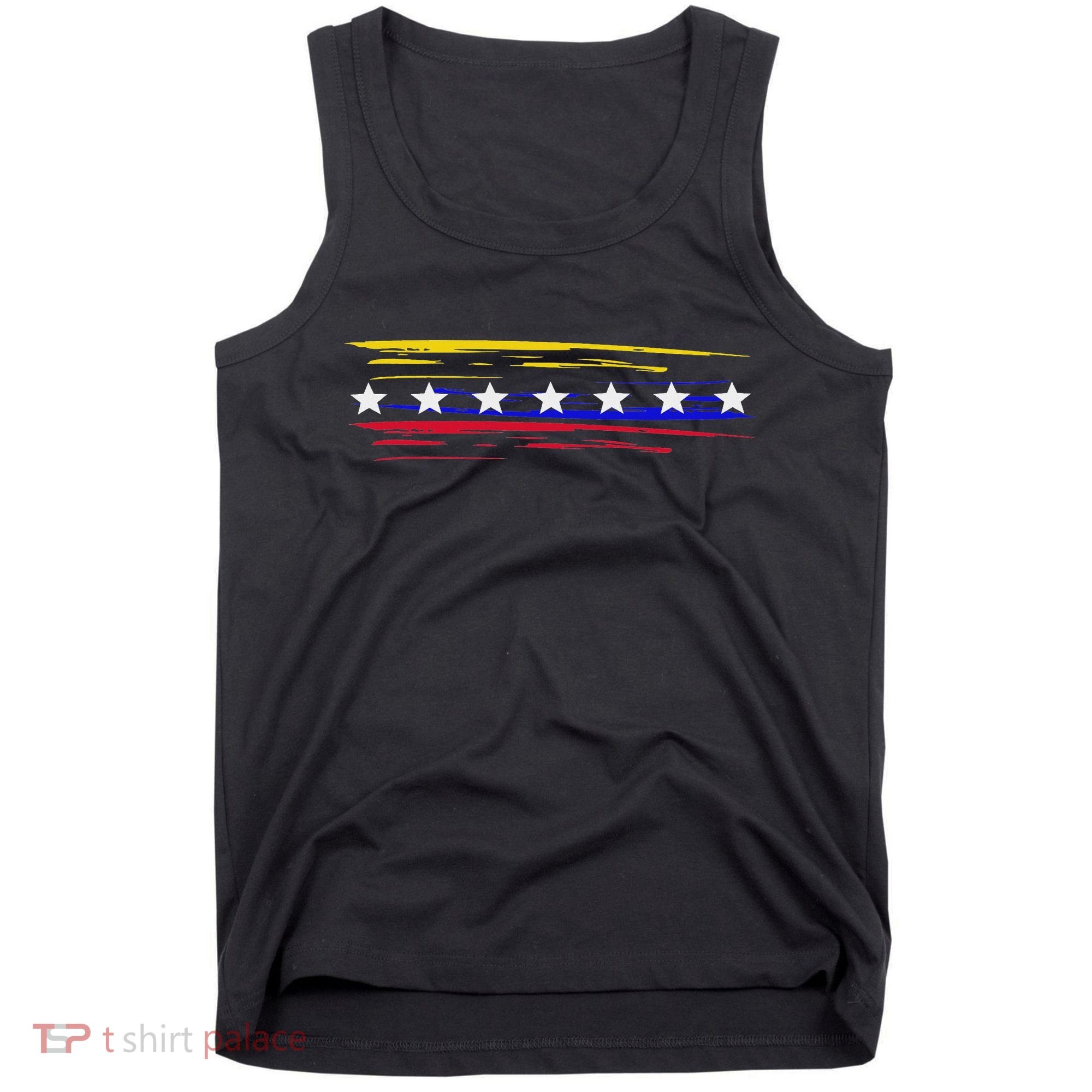 Venezuela 7 Big Stars Flag Minimalist Tank Top