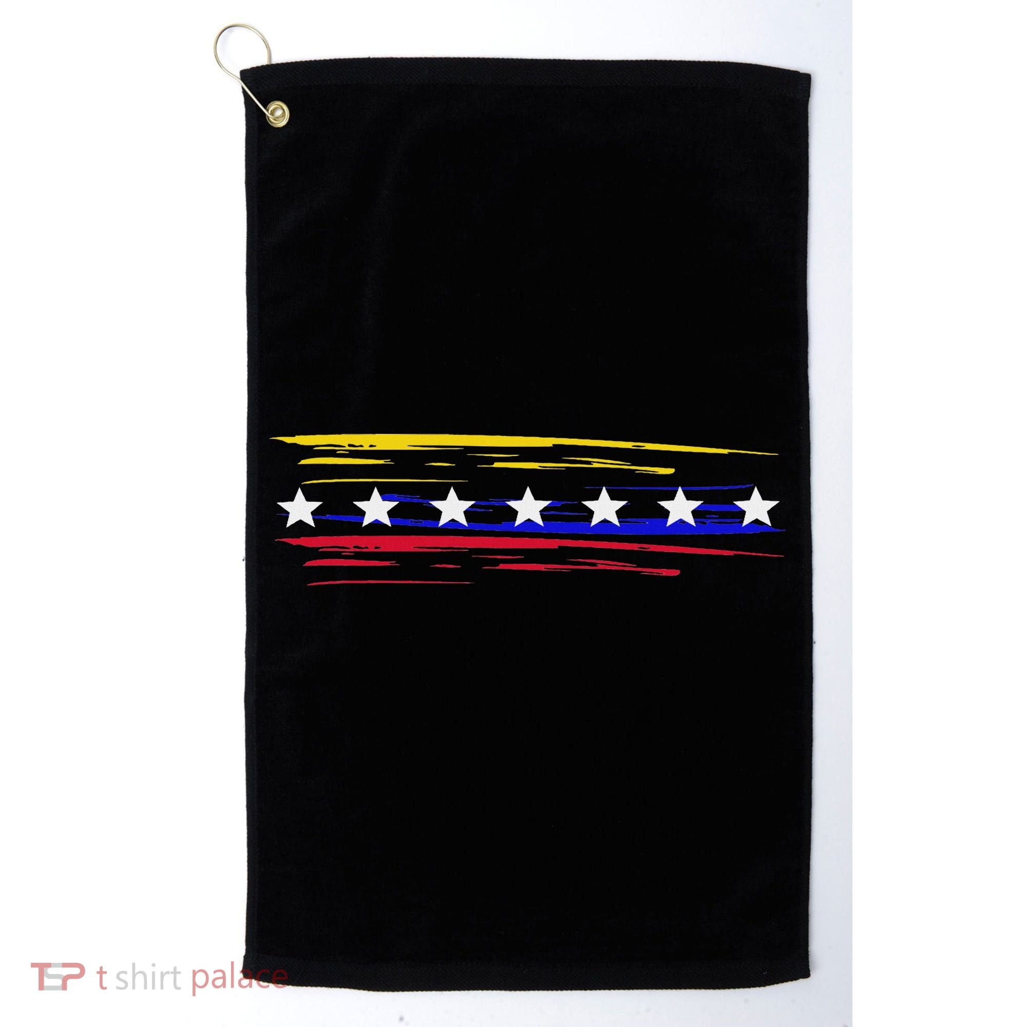 Venezuela 7 Big Stars Flag Minimalist Golf Towel