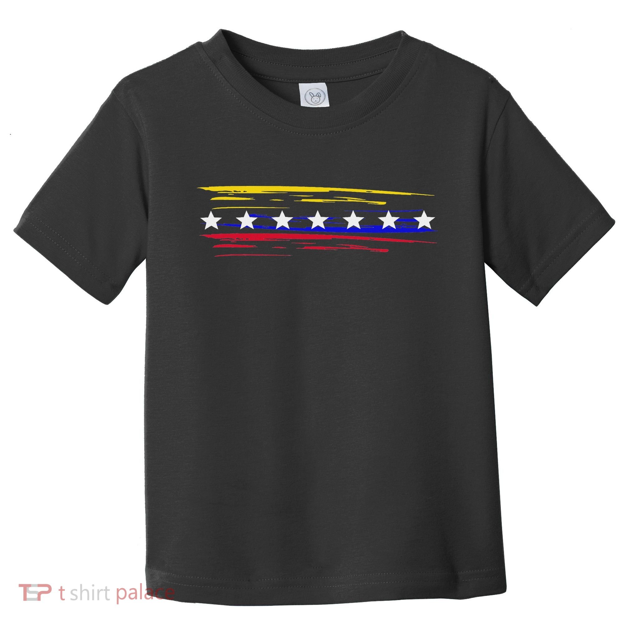 Venezuela 7 Big Stars Flag Minimalist Toddler T-Shirt