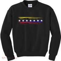 Venezuela 7 Big Stars Flag Minimalist Kids Sweatshirt thumb 0