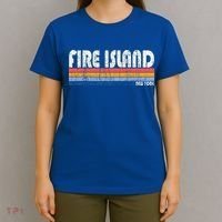Vintage 70s Fire Island New York T-Shirt thumb 4