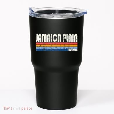 Vintage 70s Jamaica Plain Boston Tumbler