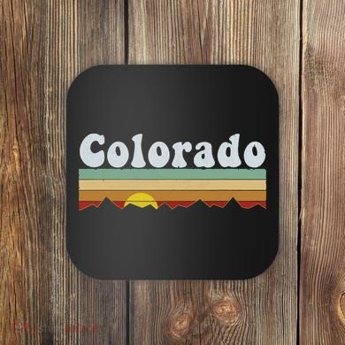 Vintage 70s Retro Colorado Coaster