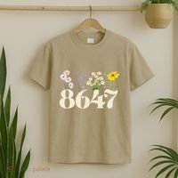 Vintage 86 47 Antitrump Flower President T-Shirt thumb 2