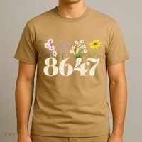 Vintage 86 47 Antitrump Flower President T-Shirt thumb 3