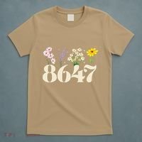 Vintage 86 47 Antitrump Flower President T-Shirt thumb 5