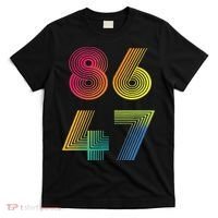 Vintage 86 47 Tie Dye Anti Trump 47 Anti Trump President T-Shirt thumb 0