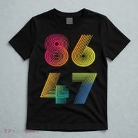 Vintage 86 47 Tie Dye Anti Trump 47 Anti Trump President T-Shirt thumb 5