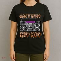 Vintage 80S CanT Stop Hip Hop Boombox T-Shirt thumb 4
